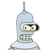 Futurama's Bender Dock Icon