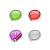 iBubble Status icons