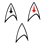 Star Trek Emblem Menu bar icons
